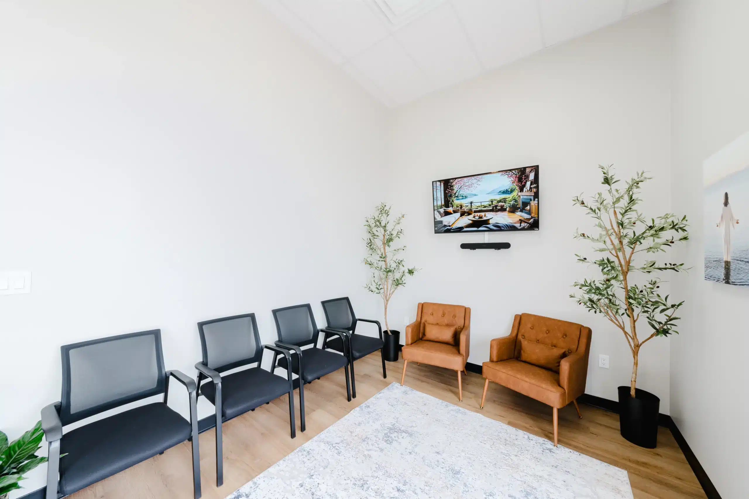 Waiting room alliance chiropractor office